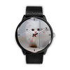 Cute White Persian Cat Print Wrist Watch