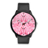 Flamingo Bird Print Wrist Watch