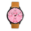 Flamingo Bird Print Wrist Watch