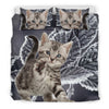 American Bobtail Cat Print Bedding Set