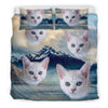Burmilla Cat Print Bedding Set