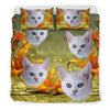 Cute Burmilla Cat Print Bedding Set