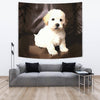 Shih poo Dog Print Tapestry