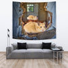 Golden Hamster Print Tapestry