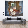 Roborovski Hamster Print Tapestry