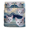 Burmilla Cat Print Bedding Set