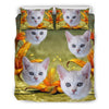 Cute Burmilla Cat Print Bedding Set