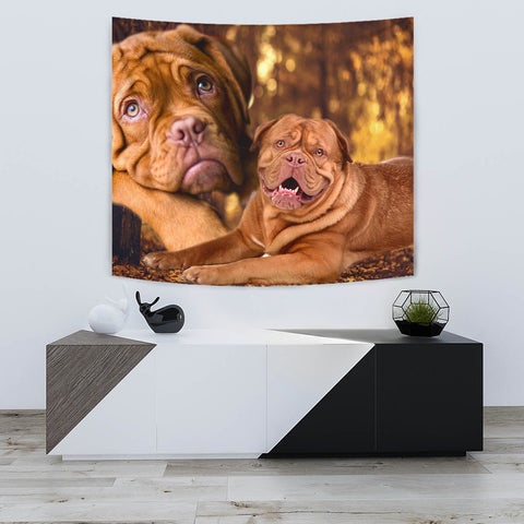 Dogue De Bordeaux Print Tapestry