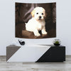 Shih poo Dog Print Tapestry