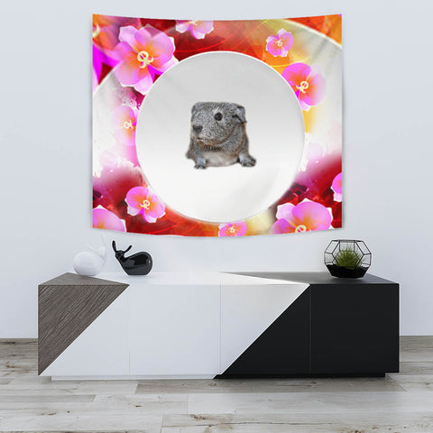 Cute Guinea Pig Print Tapestry