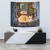Golden Hamster Print Tapestry