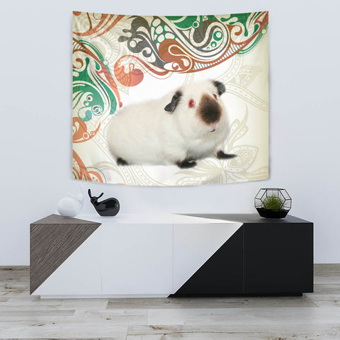 Cute Himalayan guinea pig Print Tapestry