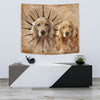 Amazing English Cocker Spaniel Print Tapestry