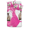 Snowshoe cat Print Bedding Set