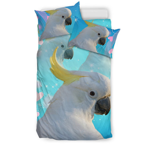 Cockatoo Parrot Print Bedding Sets