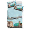 Cute Cats Print Bedding Sets