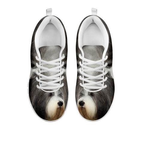 Amazing Bearded Collie Dog Print Running Shoes For WomenFor 24 Hours Only