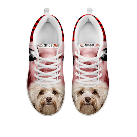 Cute Havanese Print Running Shoe For WomenFor 24 Hours Only
