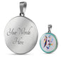 Horse Painting Print Luxury Necklace