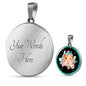 Syrian Hamster Print Luxury Necklace