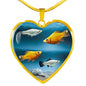 Common Molly Heart Pendant Luxury Necklace