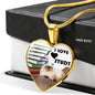Himalayan Cat Heart Pendant Luxury Necklace