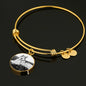 Alaskan Malamute Print Luxury Bangle