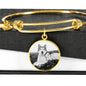 Alaskan Malamute Print Luxury Bangle
