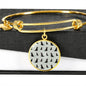 Labrador Retriever Pattern Print Luxury Bangle