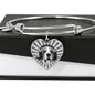 Beagle Print Luxury Heart Charm Bangle
