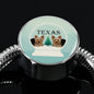 Yorkshire Terrier (Yorkie) Texas Print Bracelet