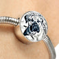 South African Mastiff (Boerboel) Dog Print Circle Charm Steel Bracelet