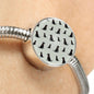 Labrador Retriever Pattern Print Luxury Circle Charm Bracelet