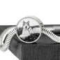 Alaskan Malamute Print Circle Charm Luxury Bracelet