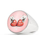 West Highland White Terrier (Westie) Print Signet Ring