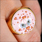 Maltese Dog Print Signet Ring