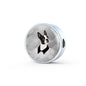 Boston Terrier Print Steel Bracelet