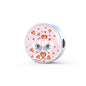 Maltese Dog Print Circle Charm Steel Bracelet