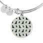 Labrador Retriever Pattern Print Luxury Bangle