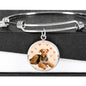 Airedale Terrier Print Luxury Bangle