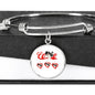 Japanese Chin Print Bangle