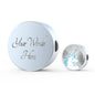 Cute Unicorn Print Circle Charm Steel Bracelet