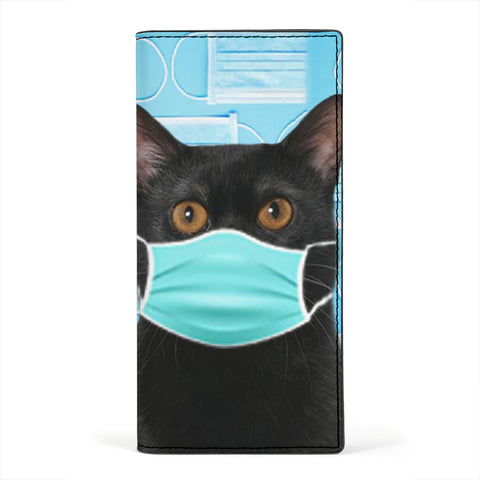 Bombay Cat Print Women's Leather Wallet