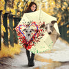Whippet Dog Print Umbrellas