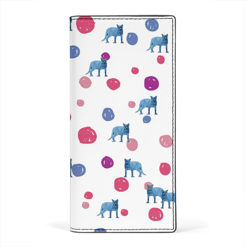 Ocicat Print Women's Leather Wallet