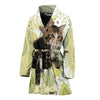 Siberian cat Print Women's Bath Robe
