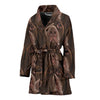 German Shorthaired Pointer Face Print Women's Bath Robe
