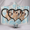 Norwich Terrier Print Hooded Blanket