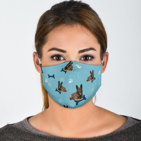 Malinois Dog Patterns Print Face Mask
