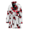 Norfolk Terrier In heart Print Women's Bath Robe